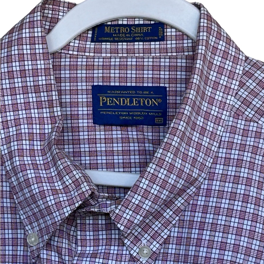 Pendleton Metro Long Sleeves Button Down Shirt Si… - image 3